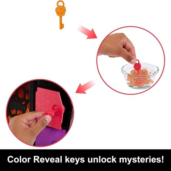 Monster High Skulltimate Secrets Neon Frights Doll & Accessories, Toralei Stripe - Picture 4 of 8